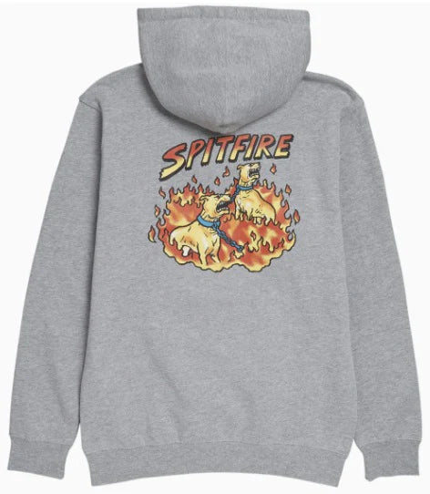 Hell Hounds II Pullover Hoodie Heather Gray