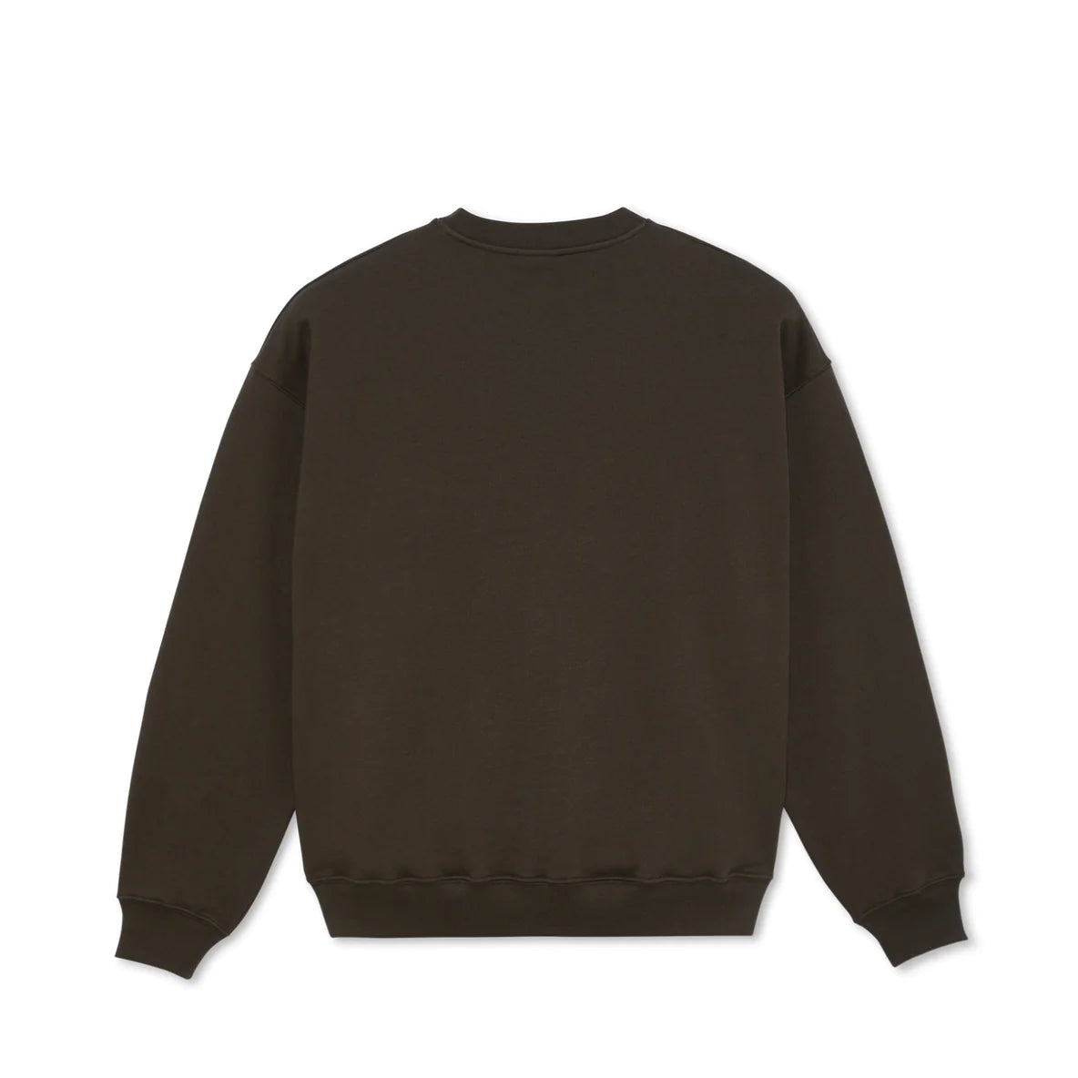 Polar Skate Co. Dave Crewneck Earthquake - Brown