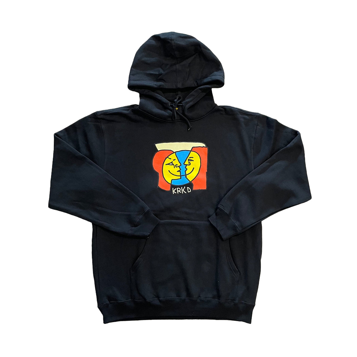 Krooked Moonsmile Hoodie Black