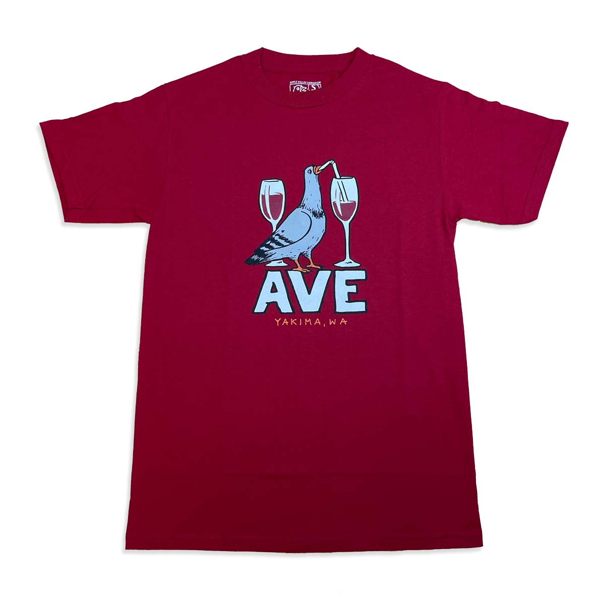 AVE x Todd Francis Big Pigeon Short Sleeve T-Shirt - Apple Valley Emporium