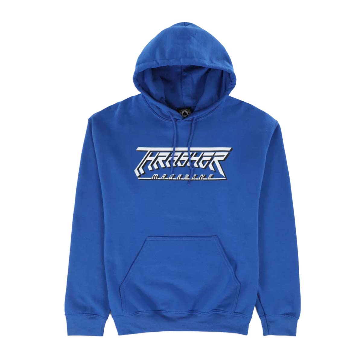 Thrasher Future Logo Hooded Sweatshirt (Royal Blue)