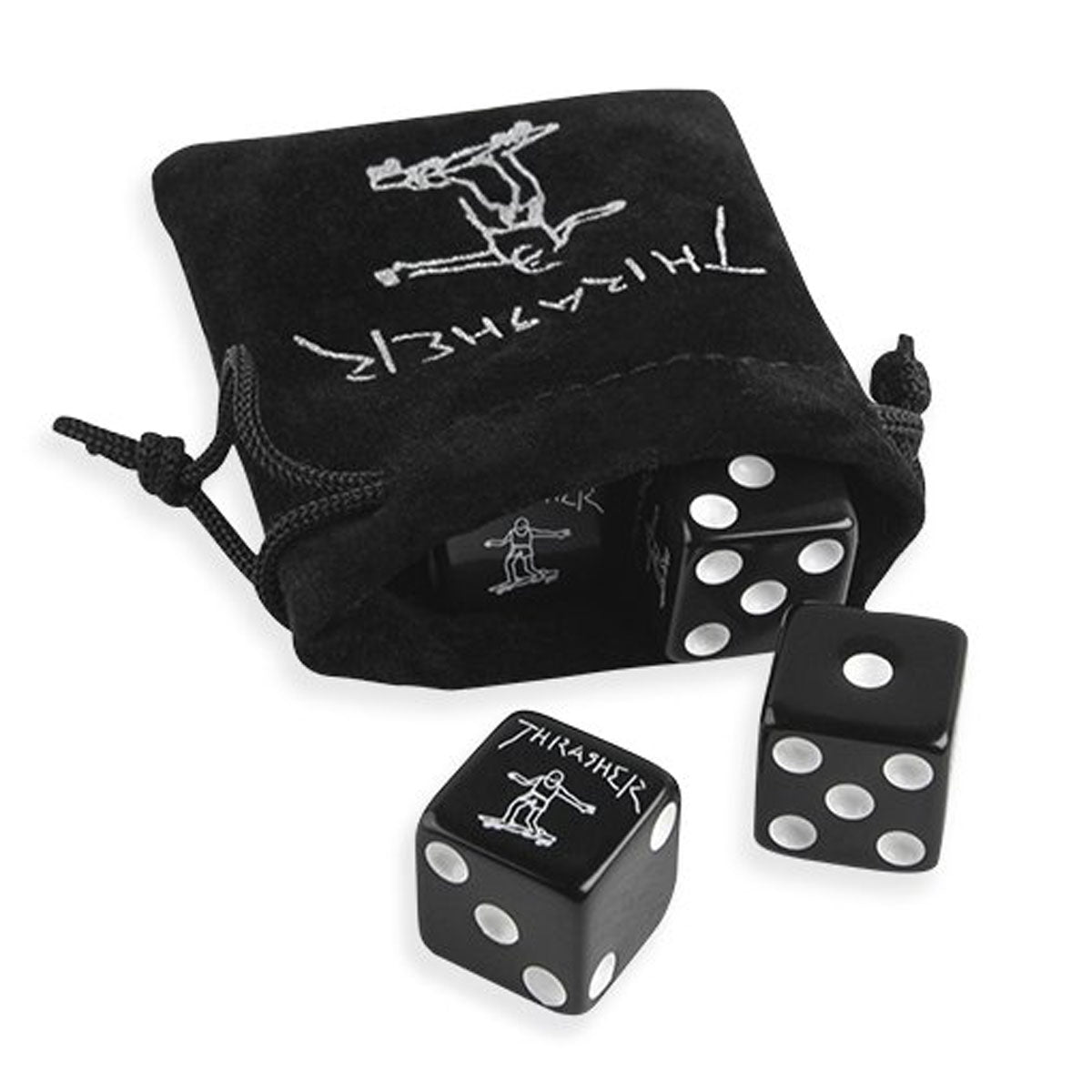 Thrasher Gonz Dice Set (Black)