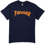 Thrasher Burn It Down Short Sleeve T-Shirt (Navy) - Apple Valley Emporium