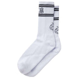 Polar Skate Co. Big Boy Socks (White/Grey/Black) - Apple Valley Emporium