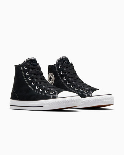 Converse CONS CTAS Pro Hi (Black/Black/White) - Apple Valley Emporium