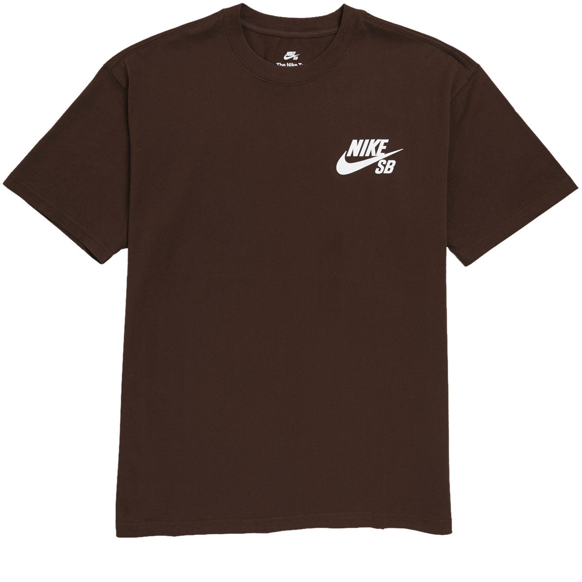 Nike SB Logo Short Sleeve T-Shirt (Brown) - Apple Valley Emporium