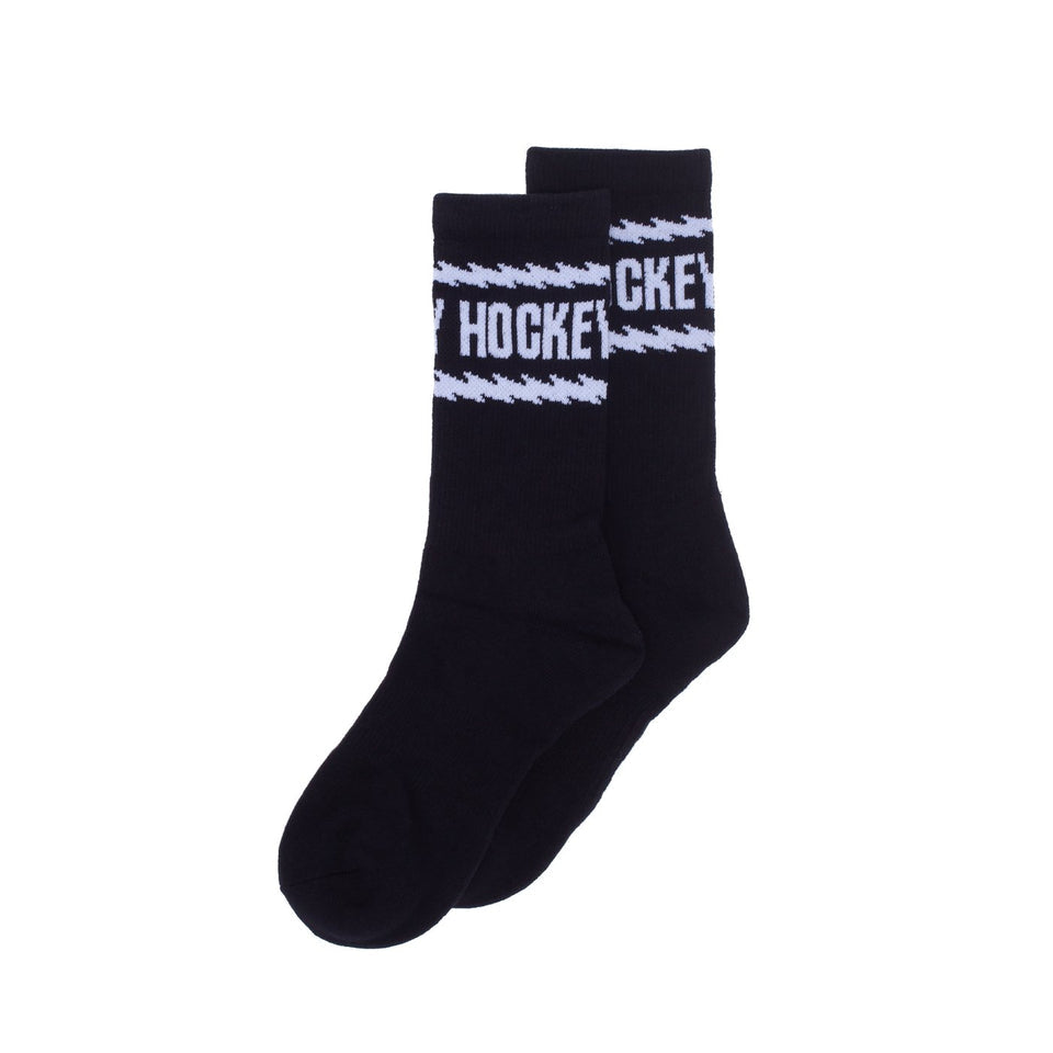 Hockey Razor Socks (Black) - Apple Valley Emporium