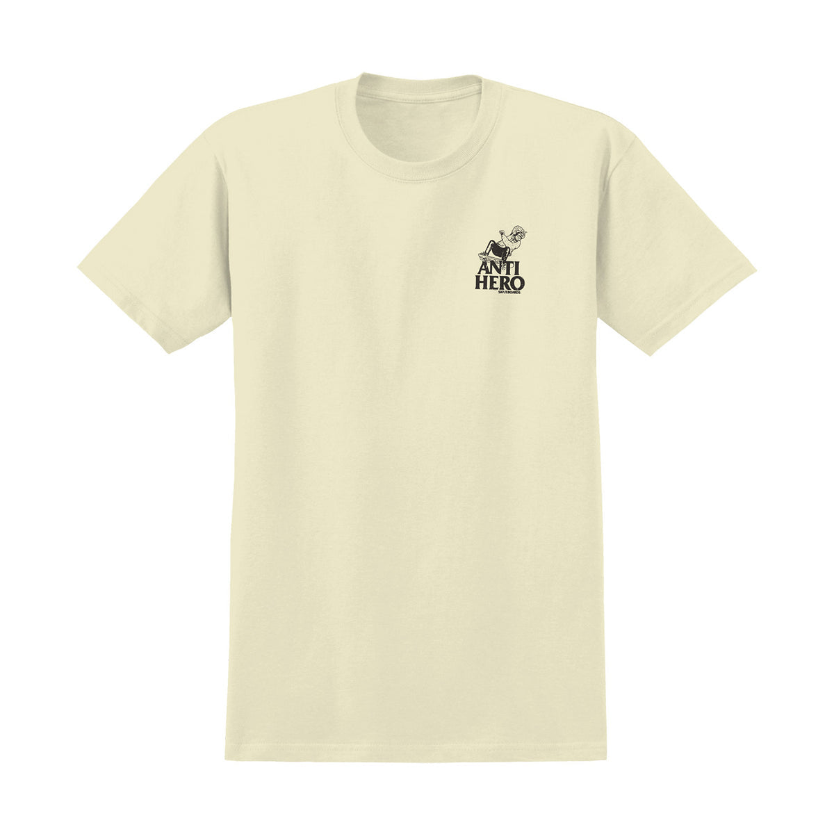 Anti-Hero Peter Hewitt Lance Mountain T-Shirt (Cream)