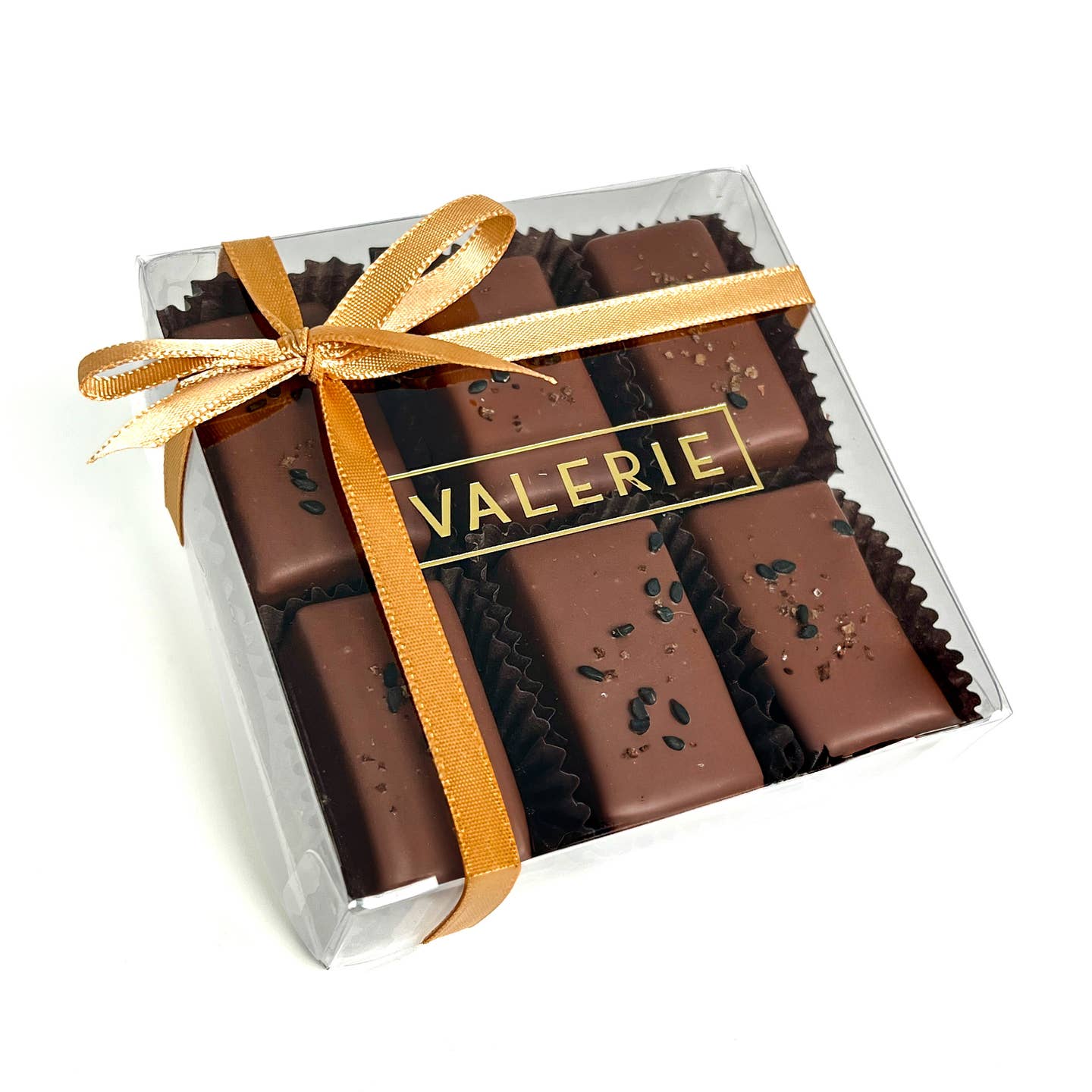 Valerie Confections, 6-Piece Rice & Sesame Chewy Caramel Box
