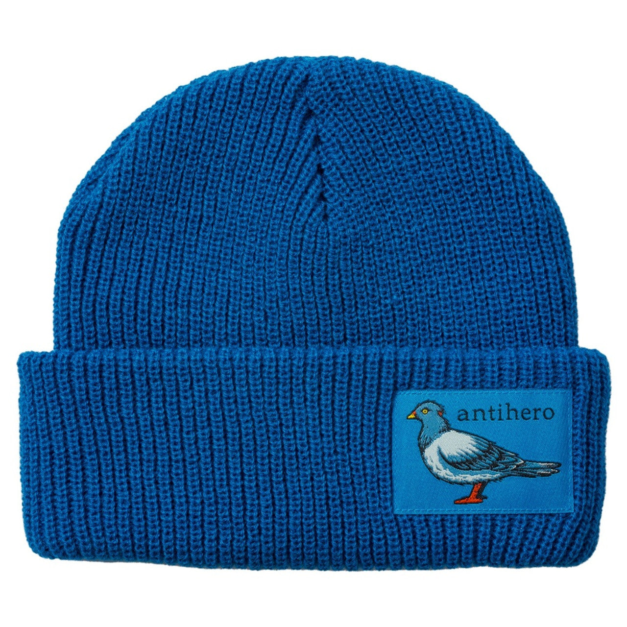 Anti-Hero Pigeon Cuff Beanie (Blue)