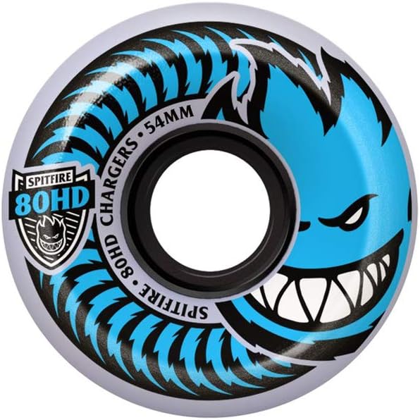 Spitfire 80HD Chargers Conical Full Cruiser Skateboard Wheels 58mm (Blue) - Apple Valley Emporium