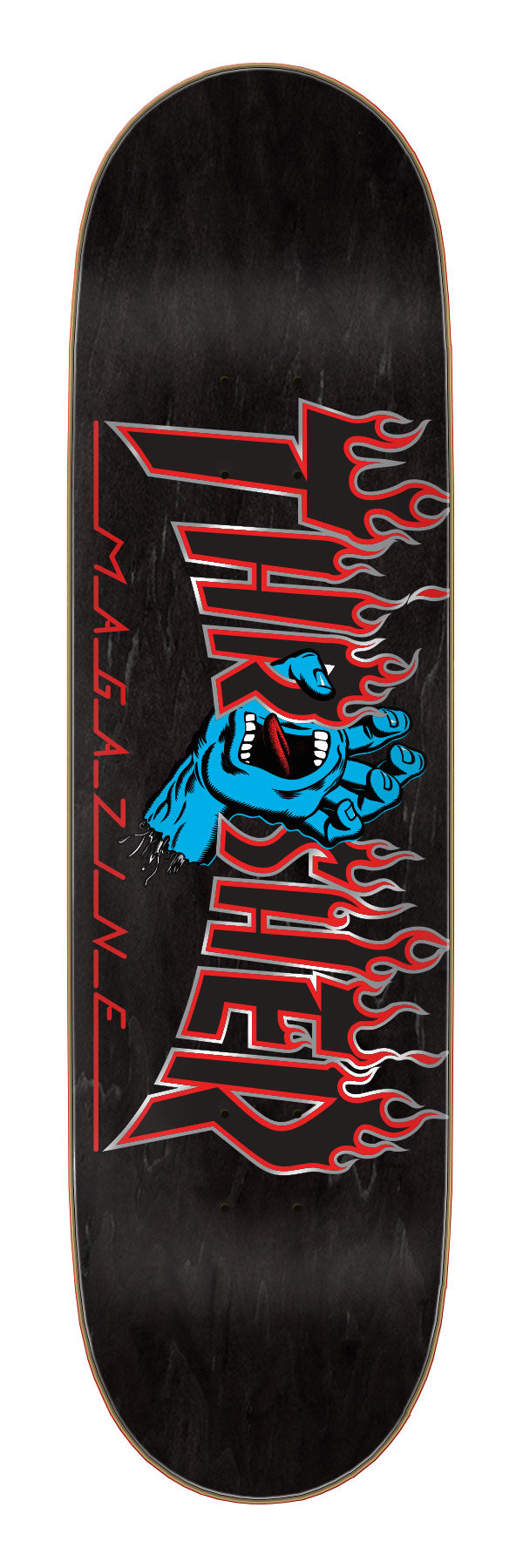 Santa Cruz / Thrasher Screaming Flame Logo Skateboard Deck 8.5" - Apple Valley Emporium