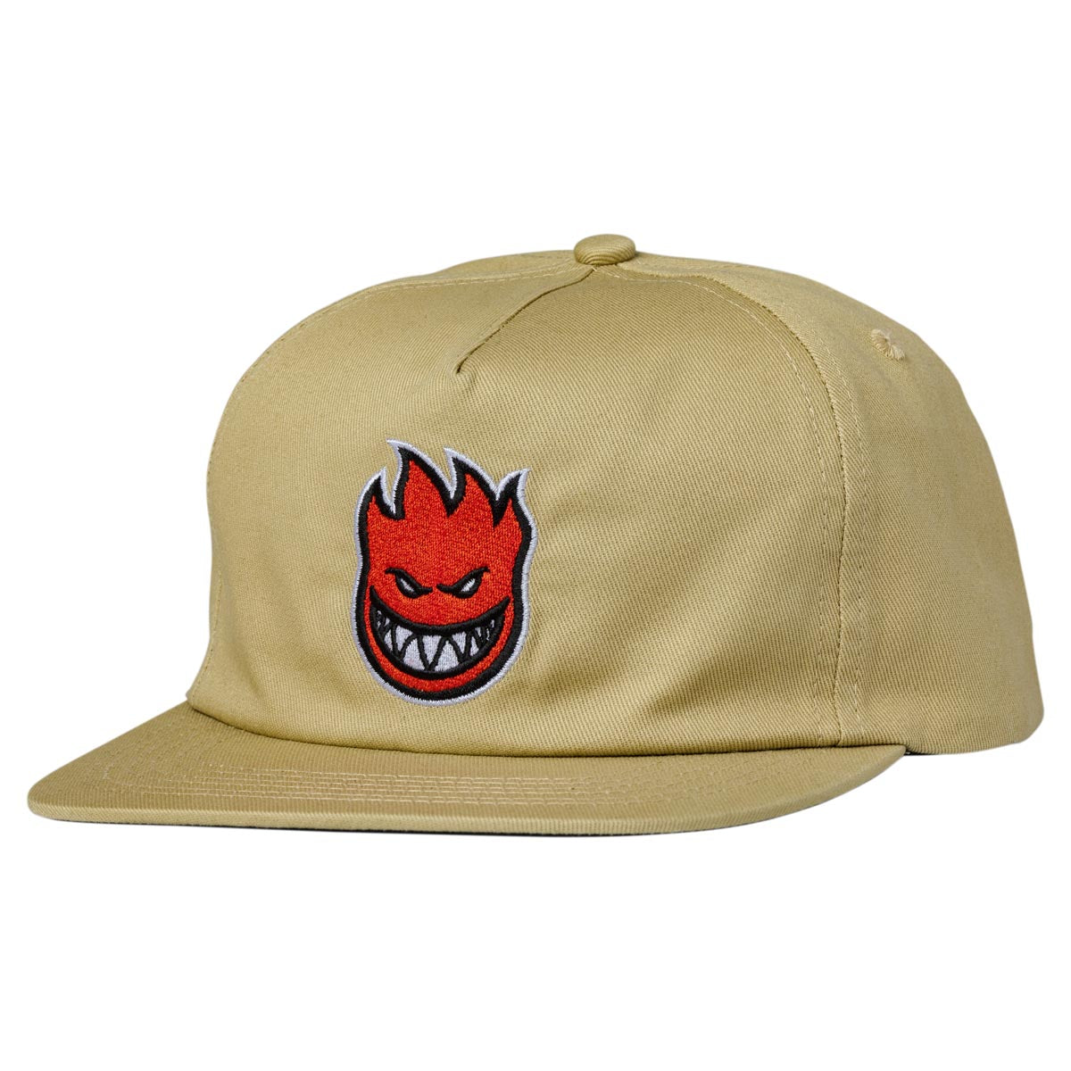 Spitfire Lil Bighead Fill Adjustable Snapback Hat (Tan/Red) - Apple Valley Emporium