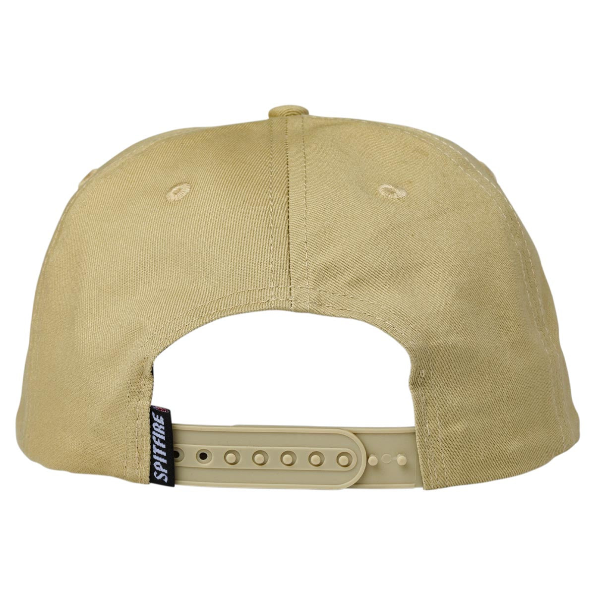 Spitfire Lil Bighead Fill Adjustable Snapback Hat (Tan/Red) - Apple Valley Emporium
