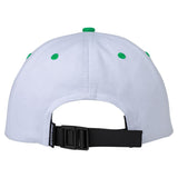 Spitfire Lil Bighead Strapback Hat (White/Green) - Apple Valley Emporium