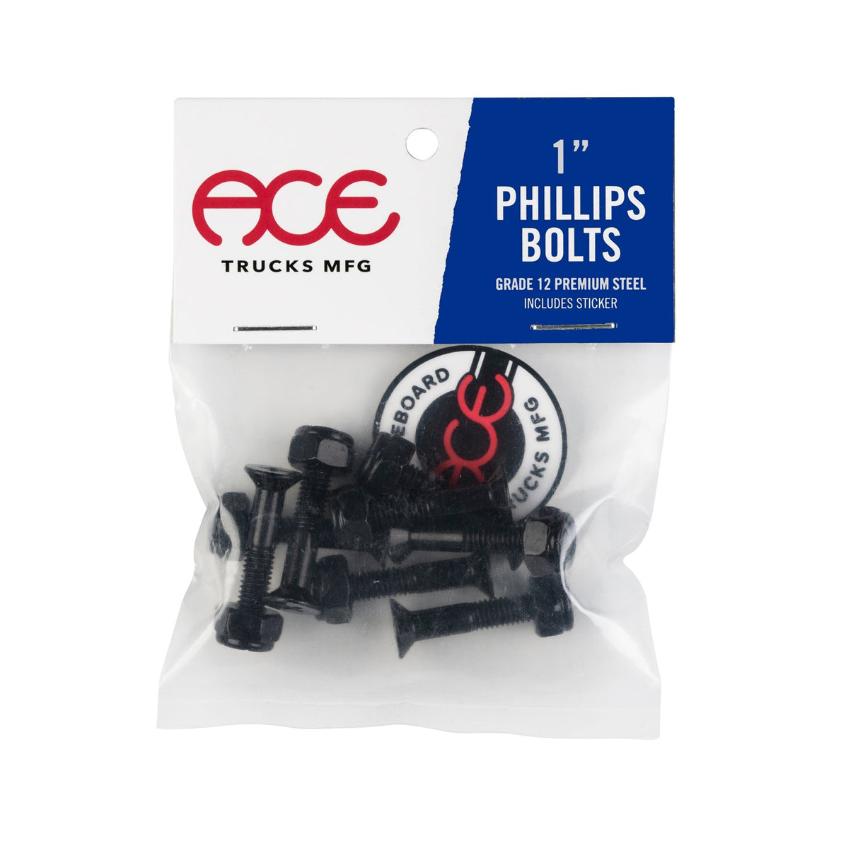 Ace 1" Phillips Bolts