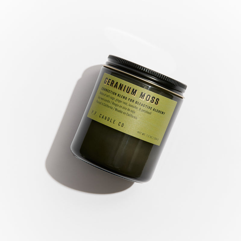 P.F. Candle Co. Geranium Moss - Alchemy 7.2oz Candle