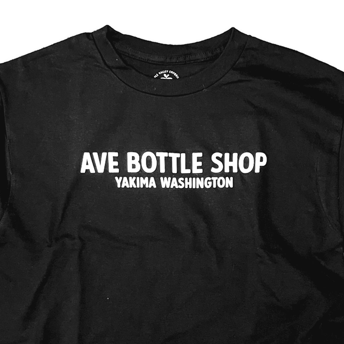 AVE Bottle Shop Short Sleeve T-Shirt (Black) - Apple Valley Emporium
