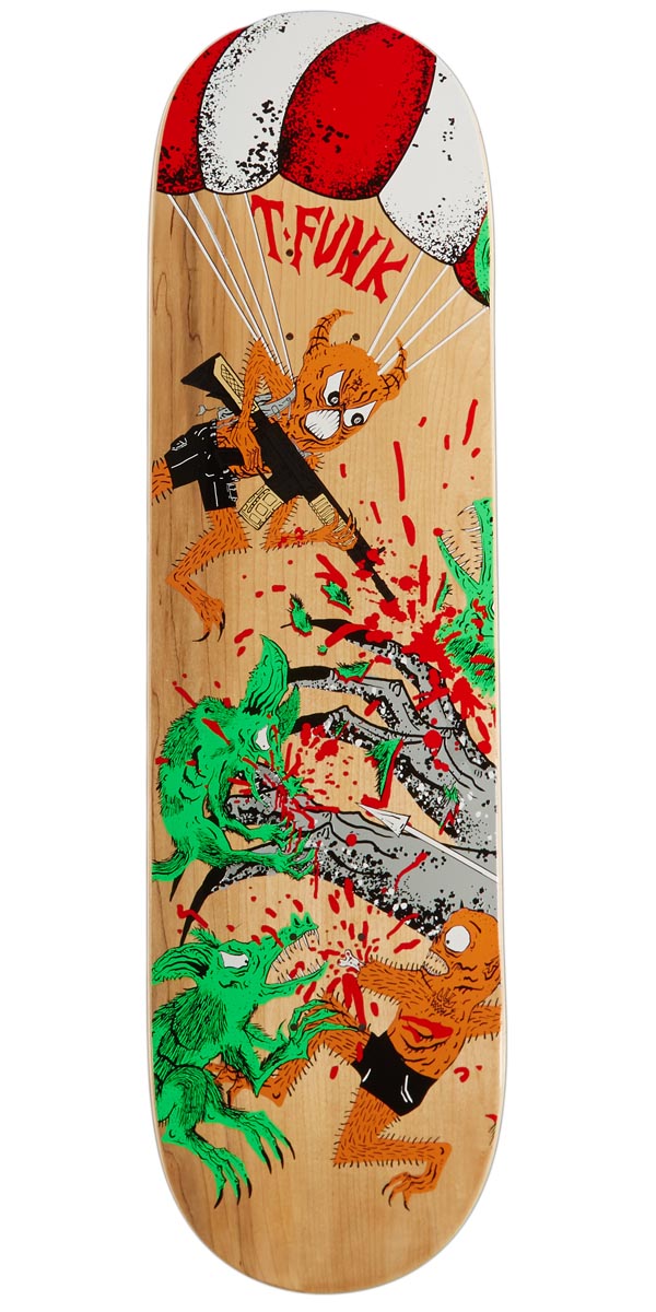 Baker T-Funk Toxic Rats Skateboard Deck 8.5"