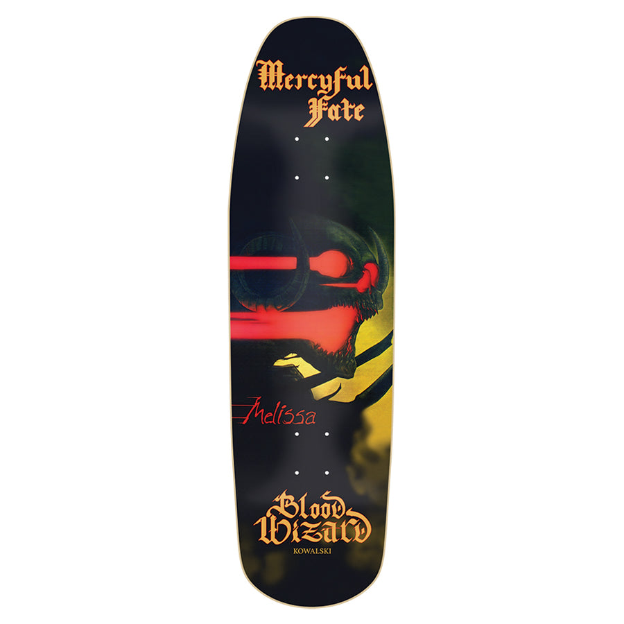 Blood Wizard x Mercyful Fate Kevin Kowalski Skateboard Deck 8.75"