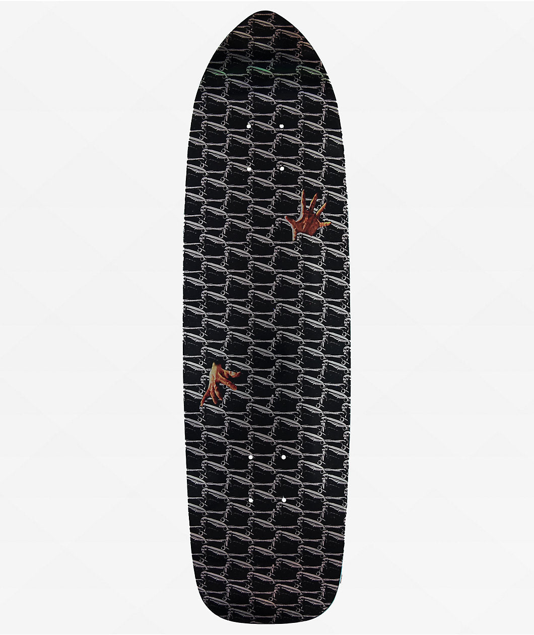 Hockey Loneliest Feeling Shaped Skateboard Deck 8.44"