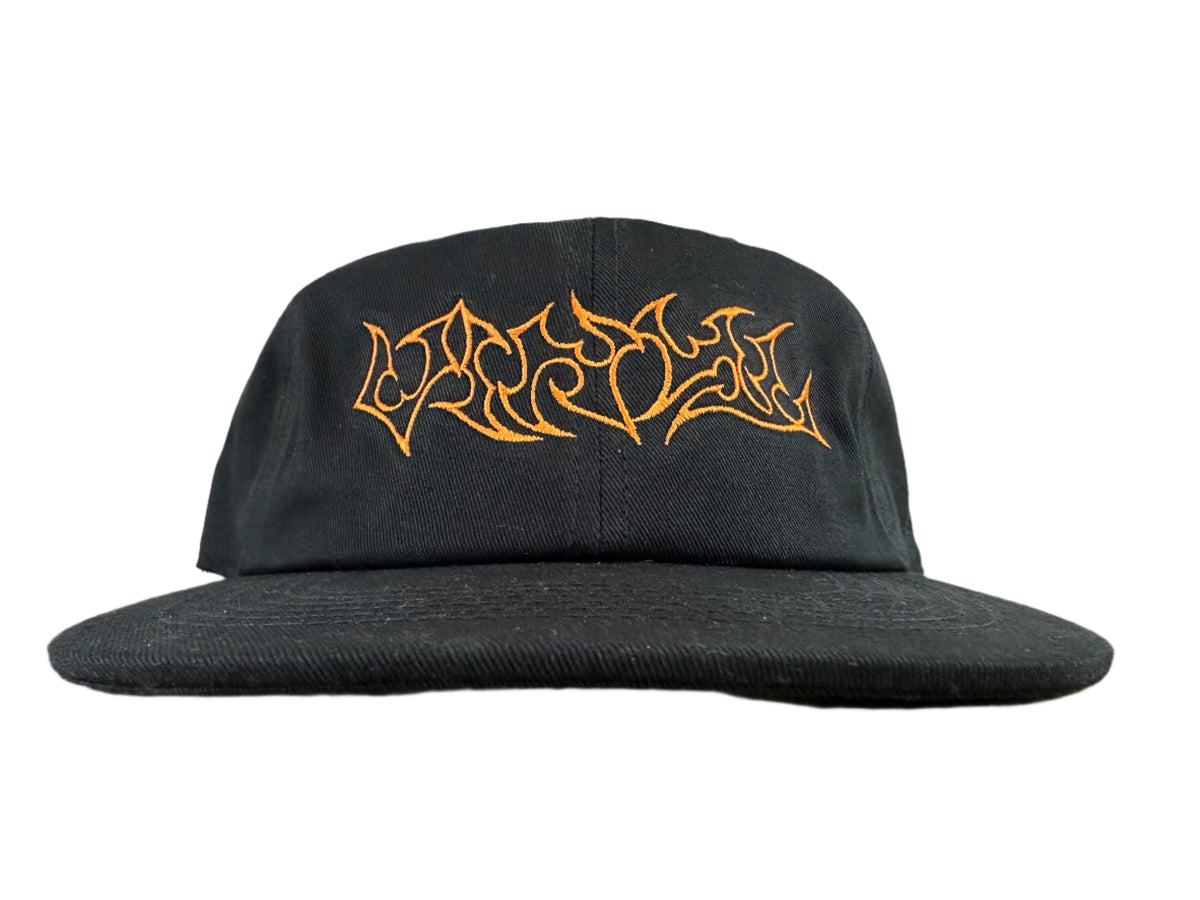 Vinyl Skateboards Tribal Logo Snapback Hat (Black)
