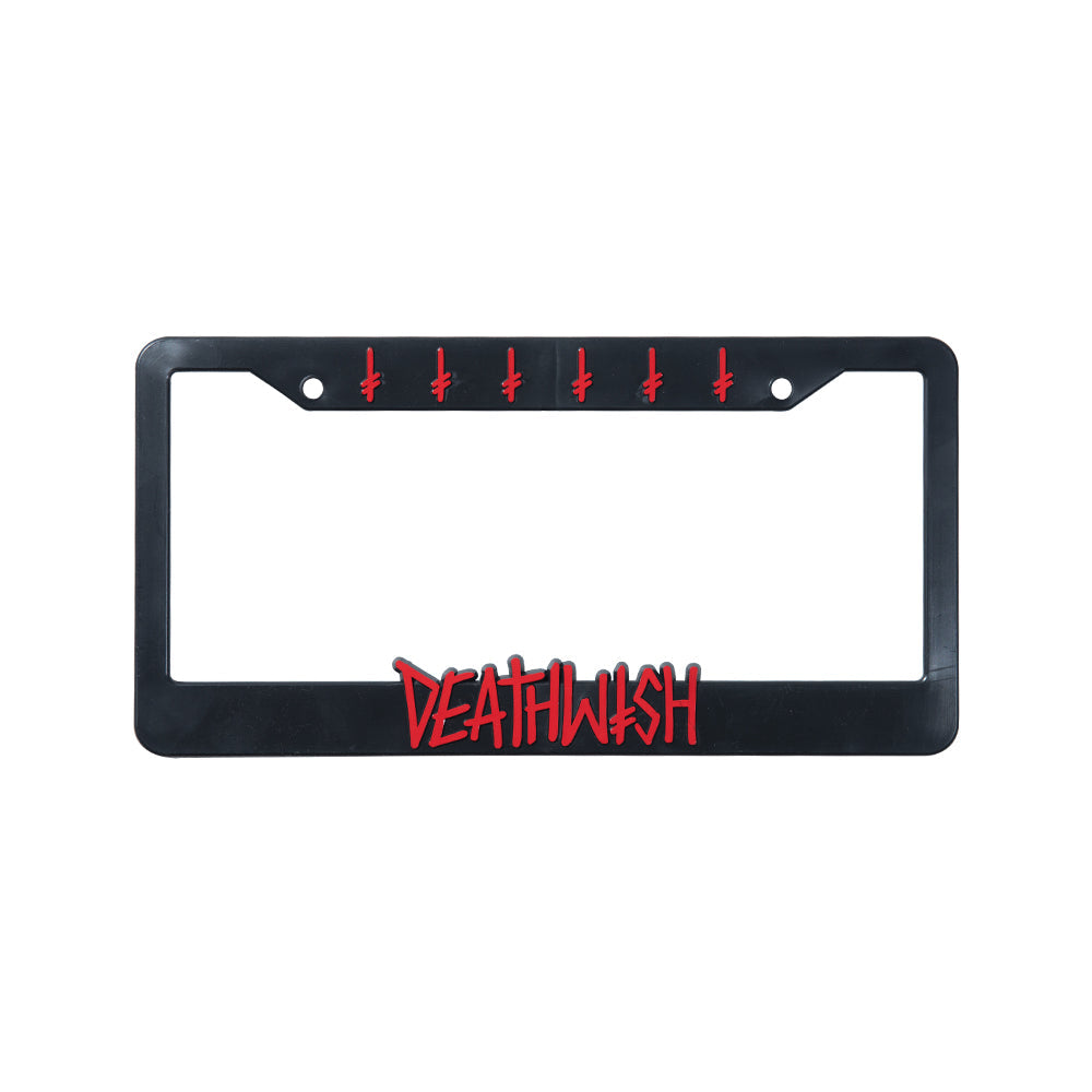 Deathwish Skateboards License Plate Frame - Apple Valley Emporium