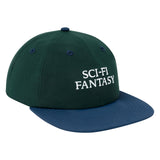 Sci-Fi Fantasy Nylon Logo Hat (Navy/Green) - Apple Valley Emporium