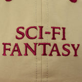 Sci-Fi Fantasy Nylon Logo Hat (Ember) - Apple Valley Emporium