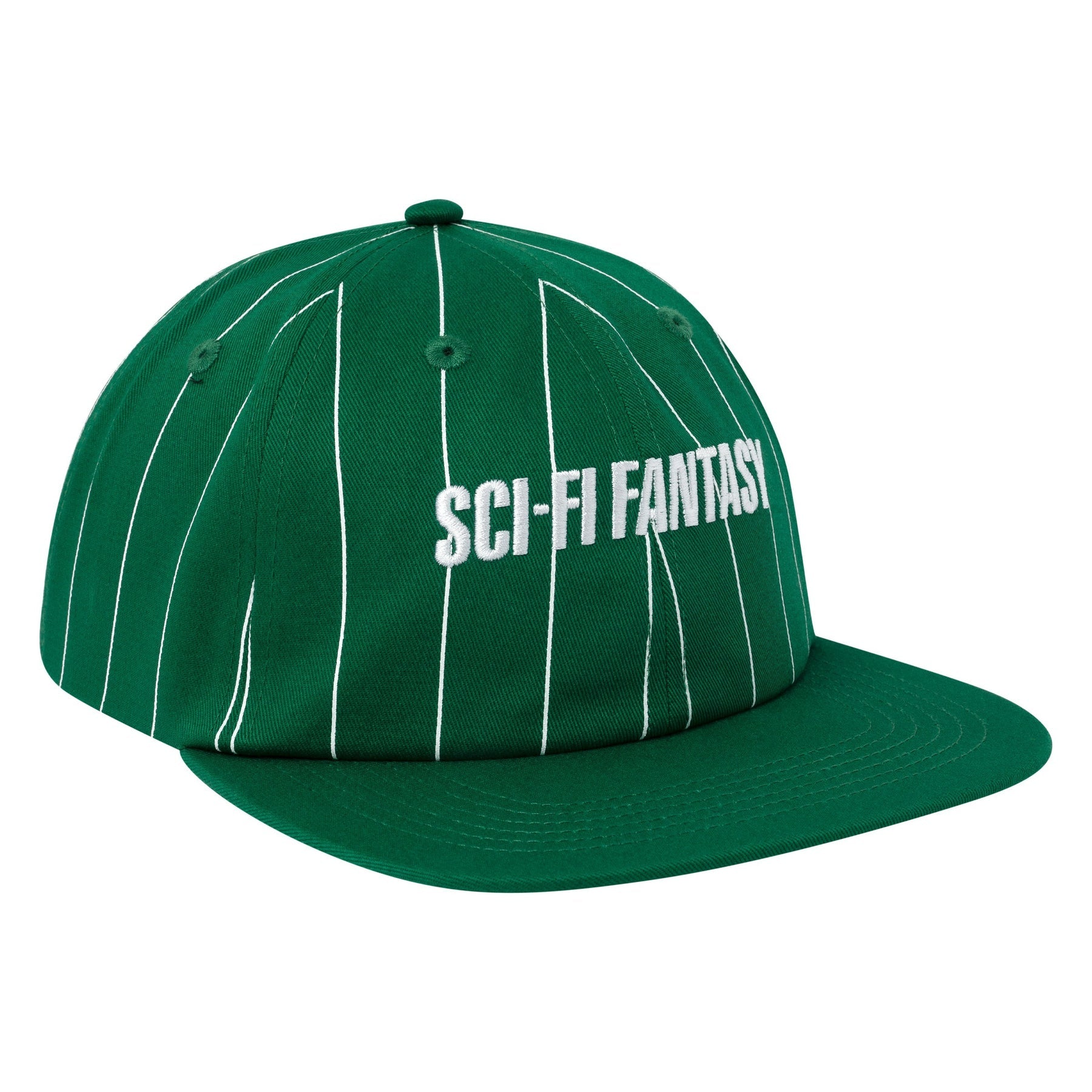 Sci-Fi Fantasy Fast Stripe Snapback Hat (Green) - Apple Valley Emporium