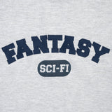 Sci-Fi Fantasy University Fleece Crewneck Sweatshirt (Heather Grey) - Apple Valley Emporium