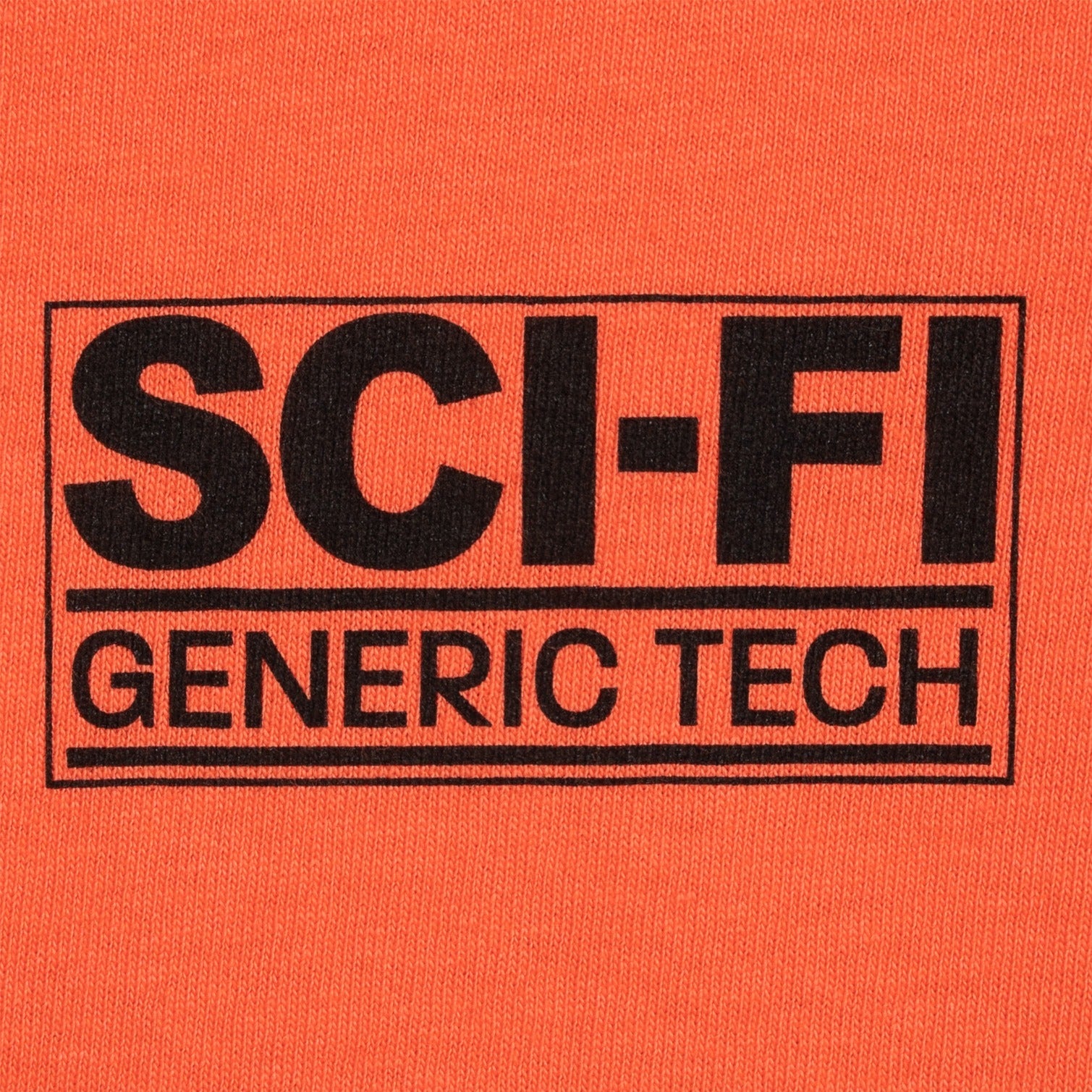 Sci-Fi Fantasy Generic Tech Short Sleeve T-Shirt (Bright Salmon) - Apple Valley Emporium