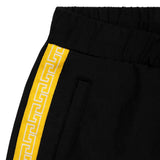 Sci-Fi Fantasy Woven Trim Shorts (Black) - Apple Valley Emporium