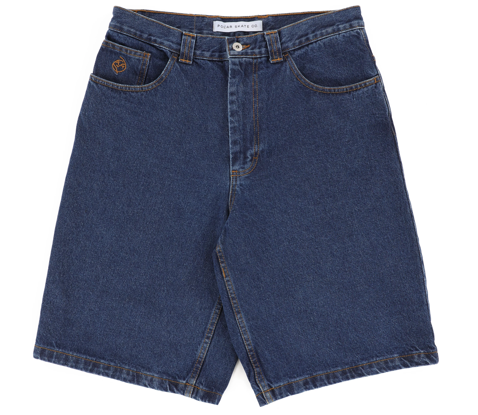 Polar Skate Co. Big Boy Denim Jean Shorts (Dark Blue)