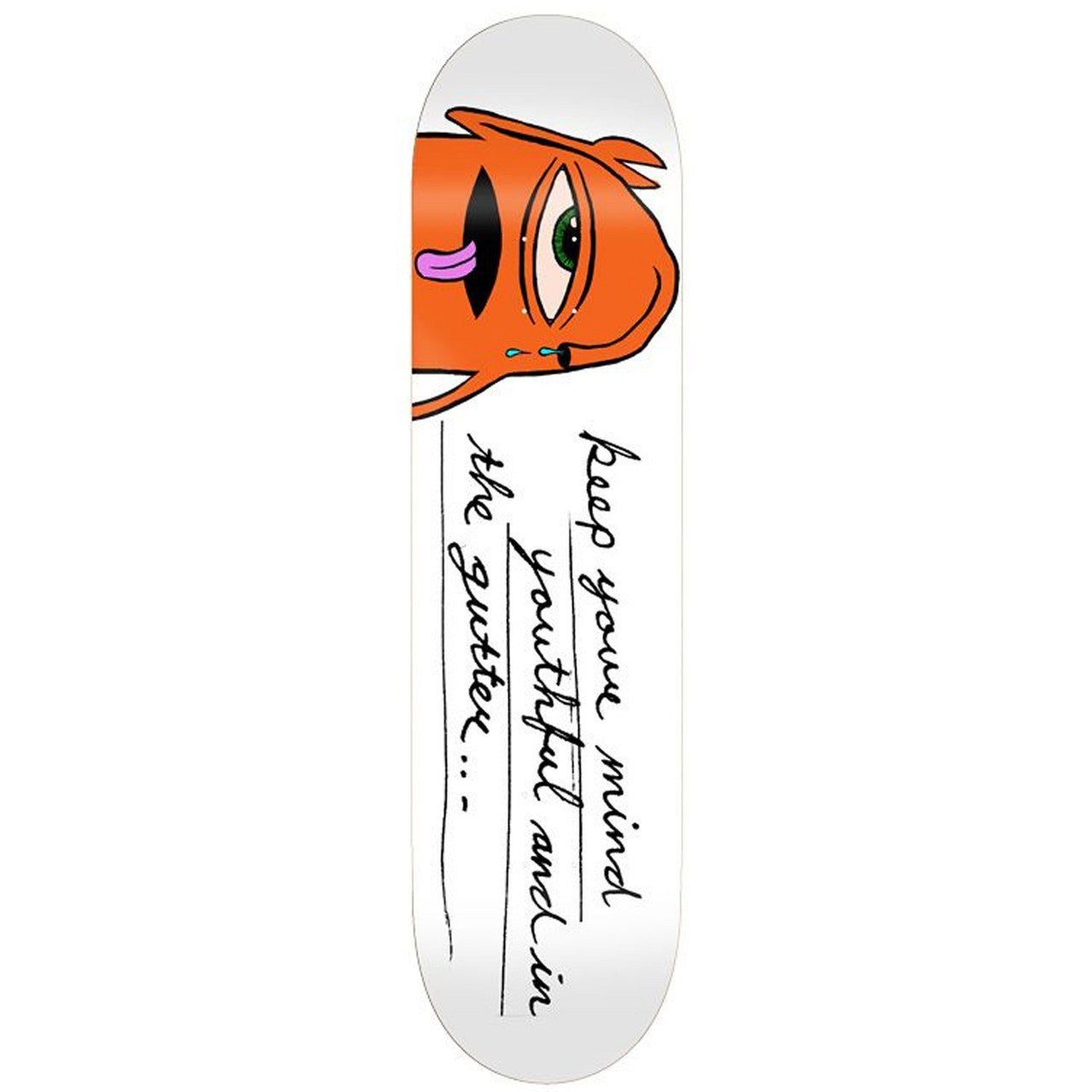 Toy Machine Gutter Skateboard Deck 8.38"