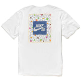 Nike SB Mosaic Short Sleeve T-Shirt (White) - Apple Valley Emporium