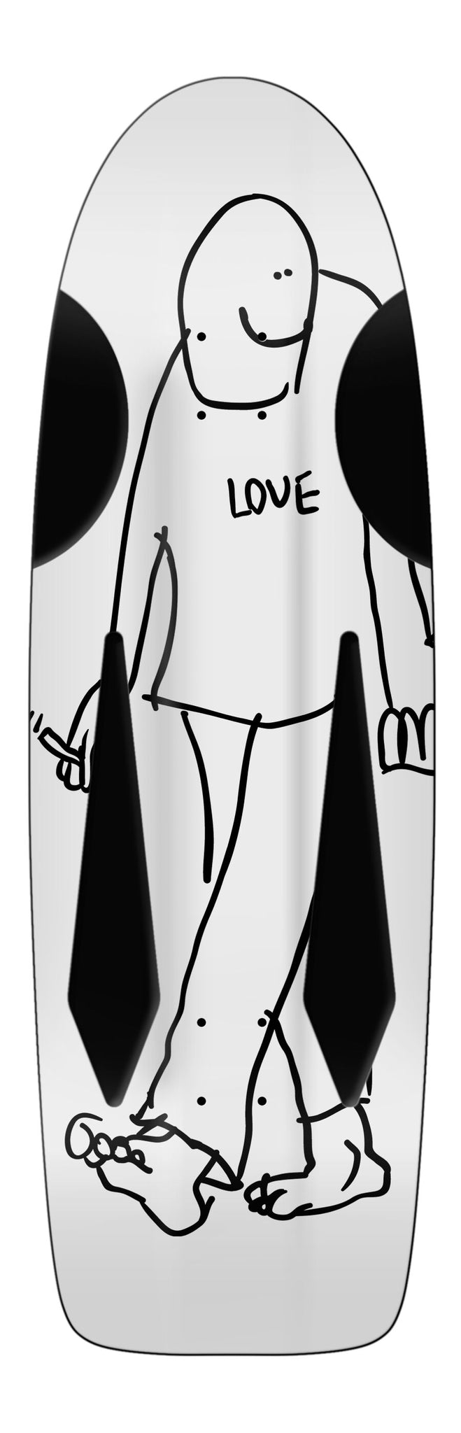 Krooked SSD '25 Beamer Love Skateboard Deck 10.75"