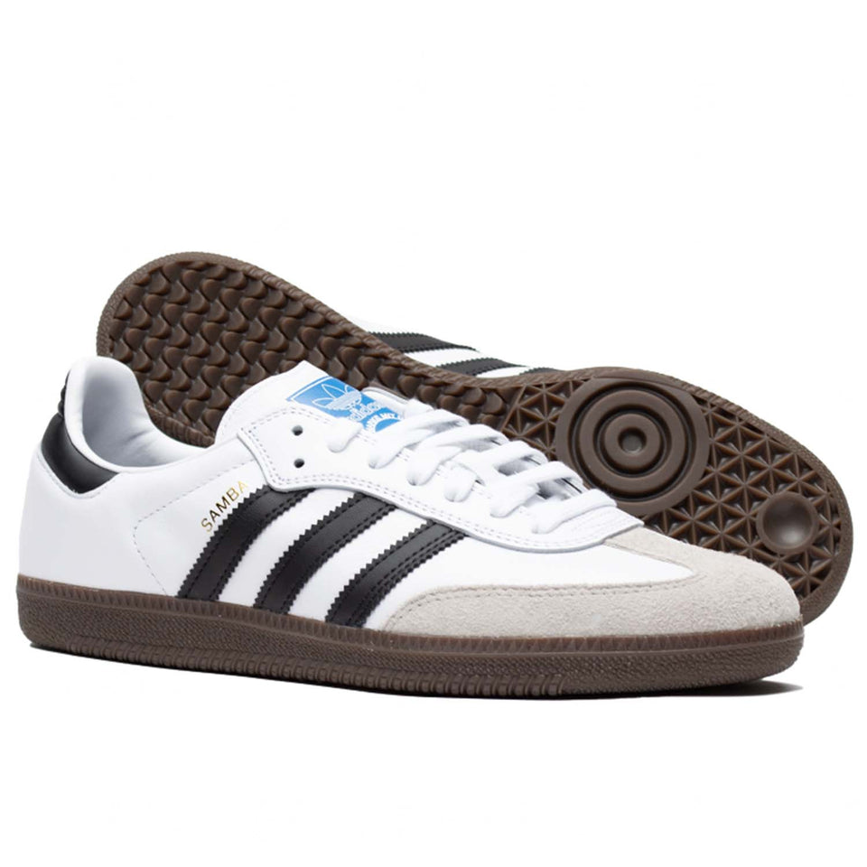 adidas Samba ADV (White/Black/Gum) 8