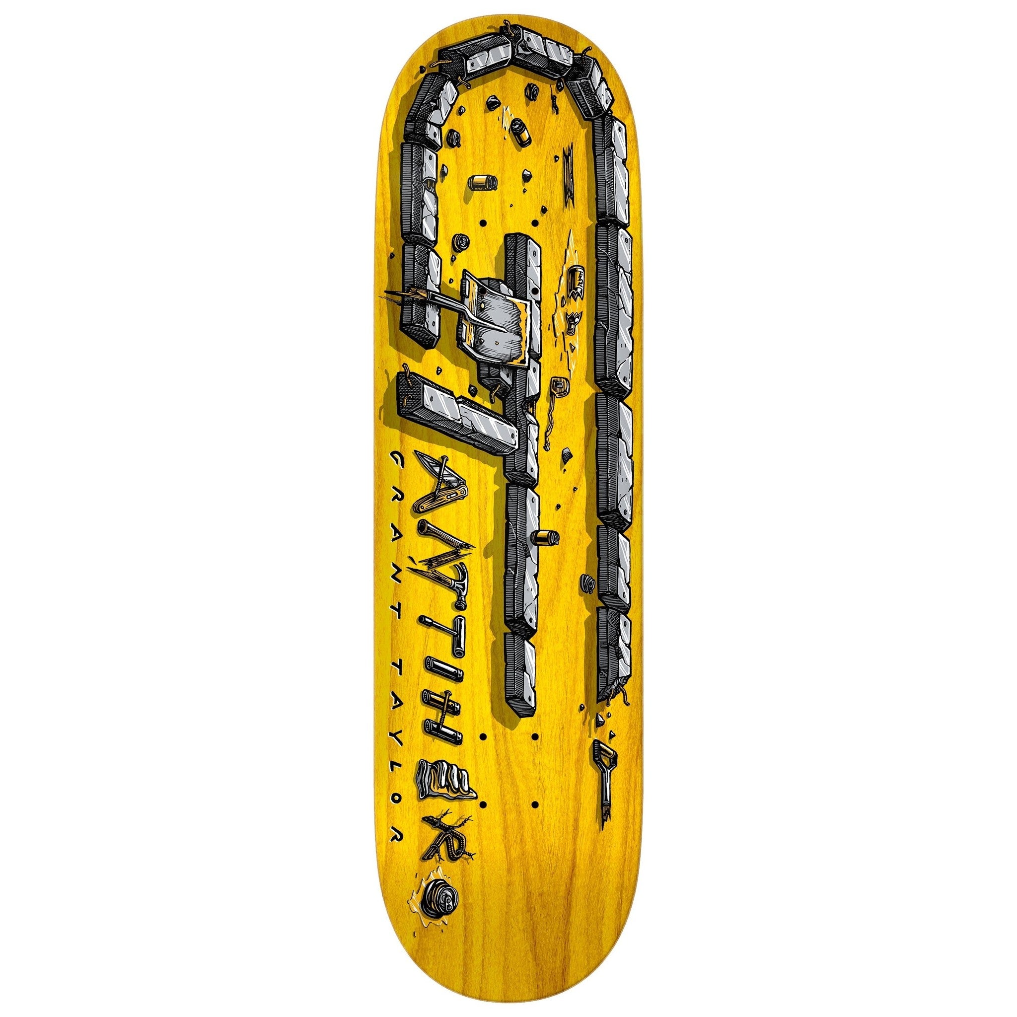 Anti-Hero Grant Taylor Debris Skateboard Deck 8.4" - Apple Valley Emporium