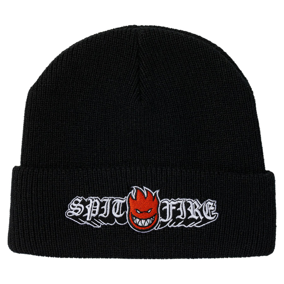 Spitfire Old E Drop Bighead Beanie Black