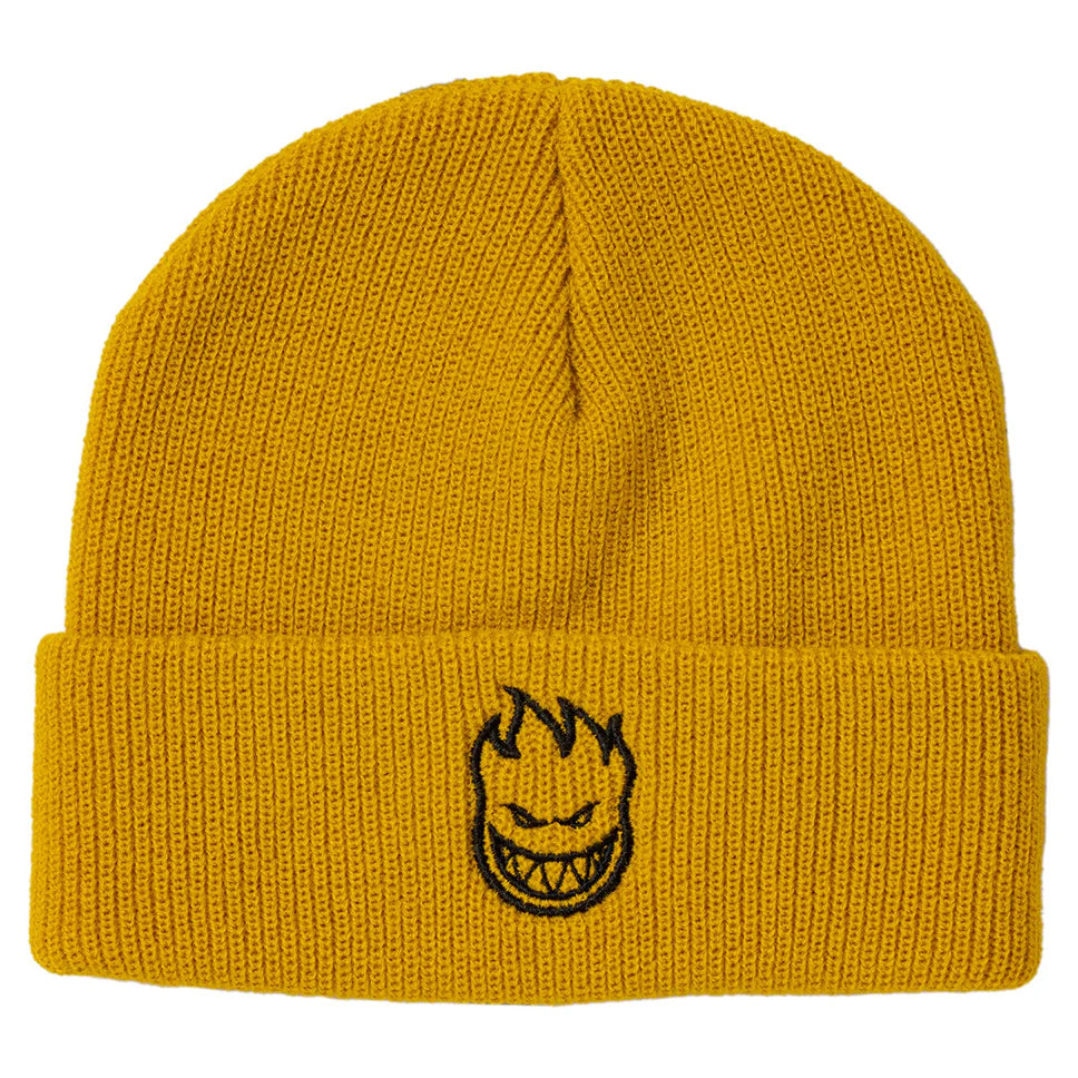 Spitfire Bighead Cuff Beanie Mustard