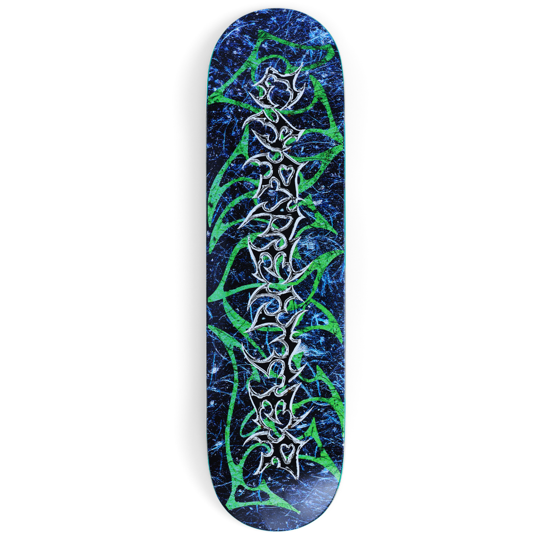 Vinyl Blake Carpenter Chrome Skateboard Deck 8.38"