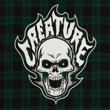 Creature Bonehead Quilted Flannel (Black/Green) - Apple Valley Emporium
