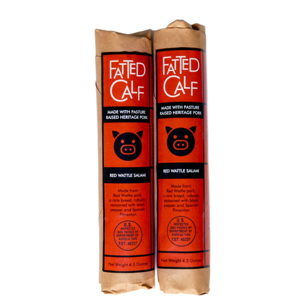 The Fatted Calf Red Wattle Salami - Apple Valley Emporium