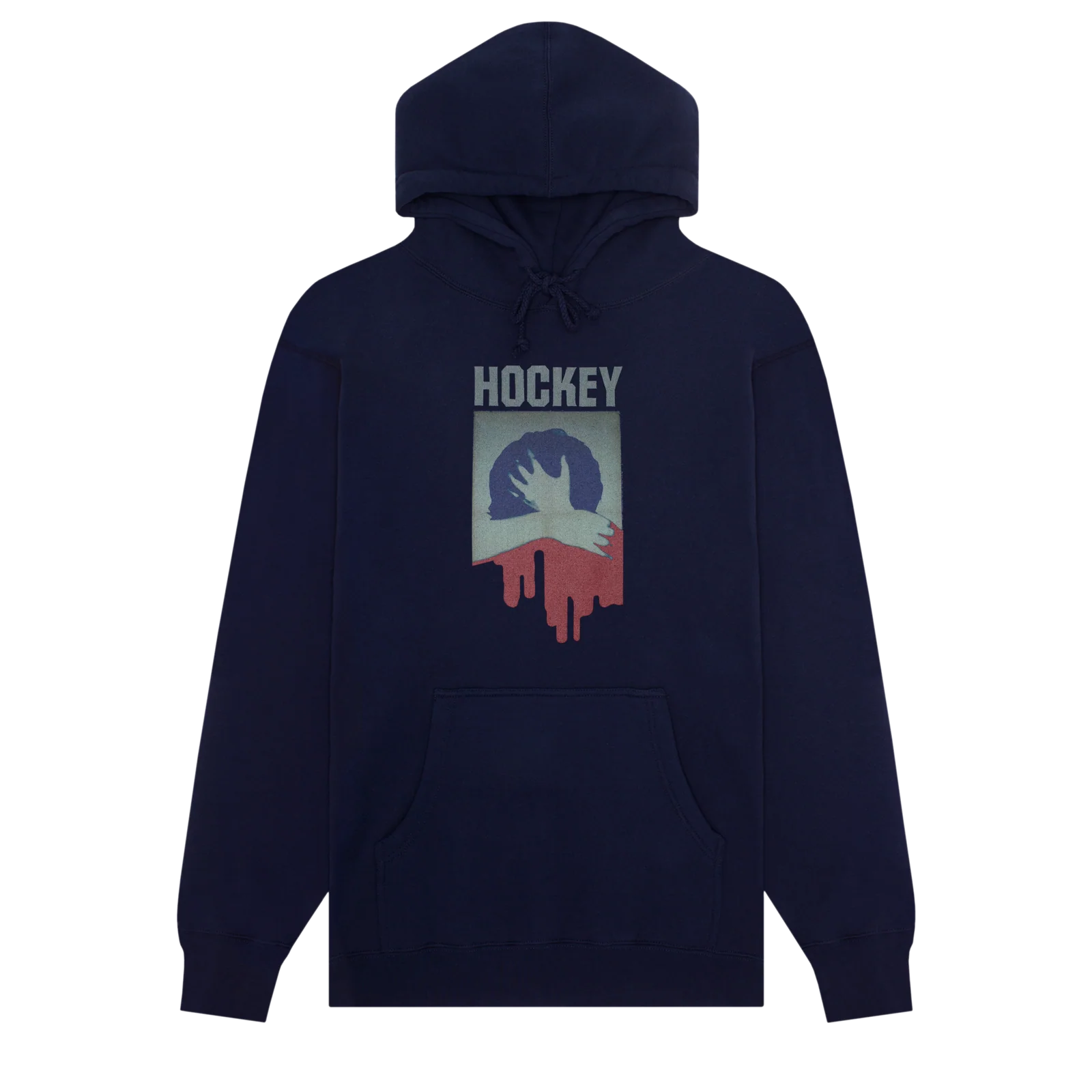Hockey Paralysis Navy Hoodie