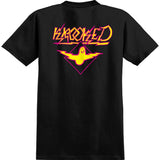 Krooked Bird Lightening Short Sleeve T-Shirt (Black) - Apple Valley Emporium