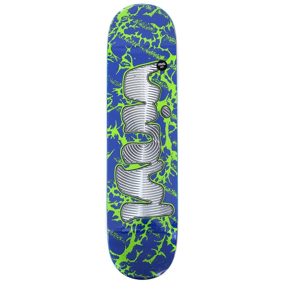 Vinyl Volt Spiral Skateboard Deck 8.5"