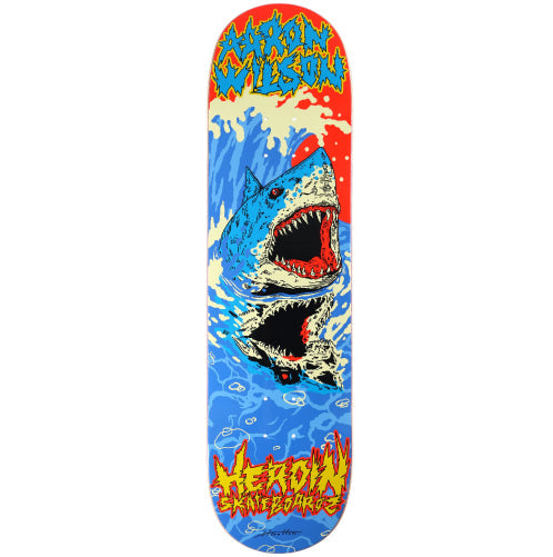 Heroin Skateboards Aaron Wilson Dead Reflections SYM Deck 8.5"