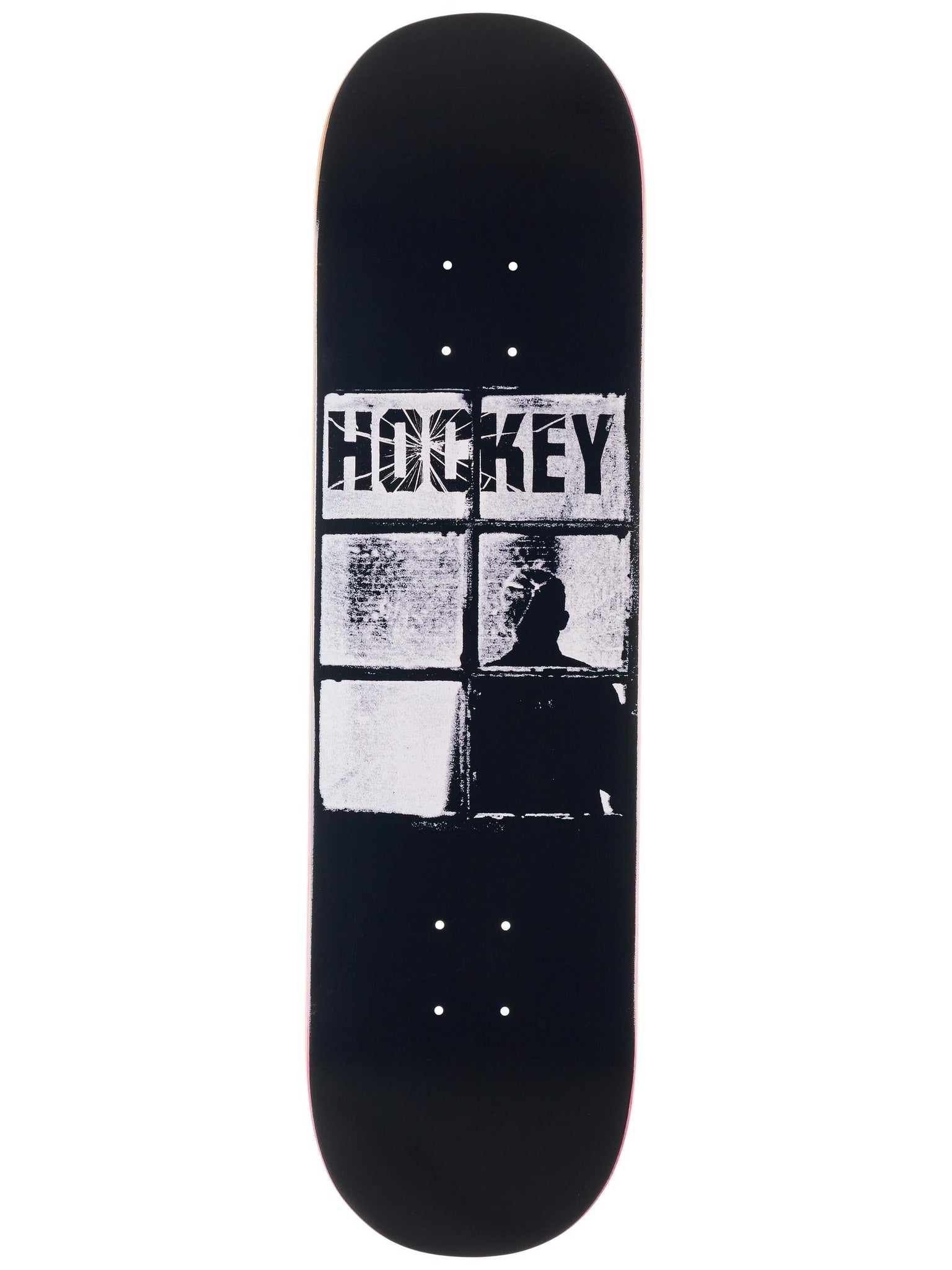 Hockey Nik Stain Temporary Site Skateboard Deck 8.5"