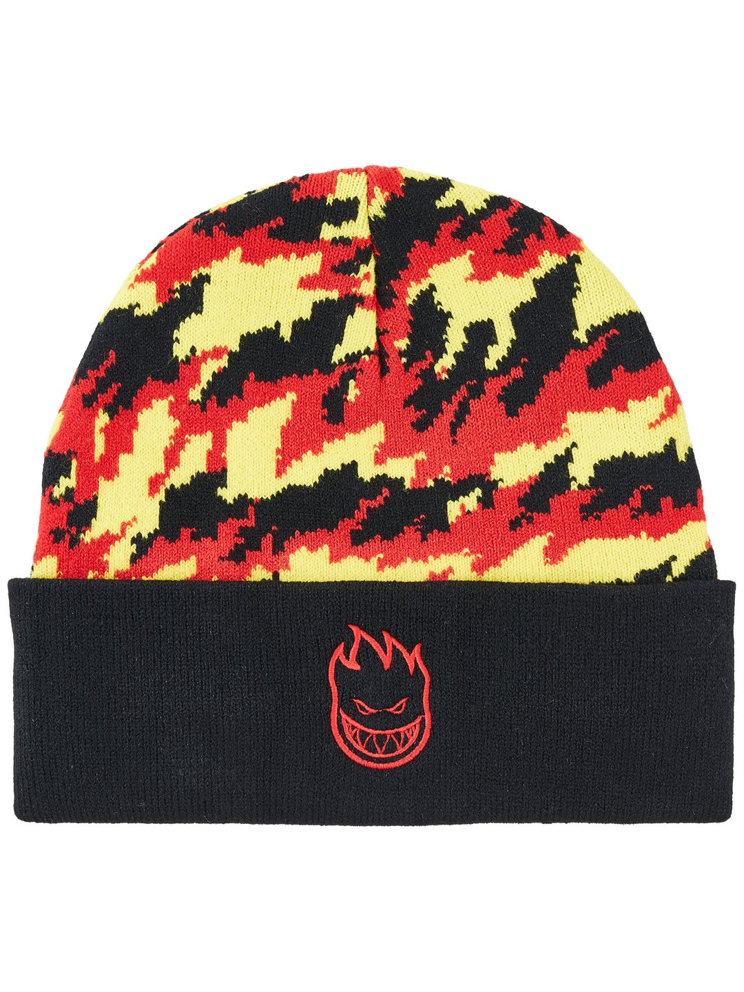 Spitfire Bighead Flame Cuff Beanie